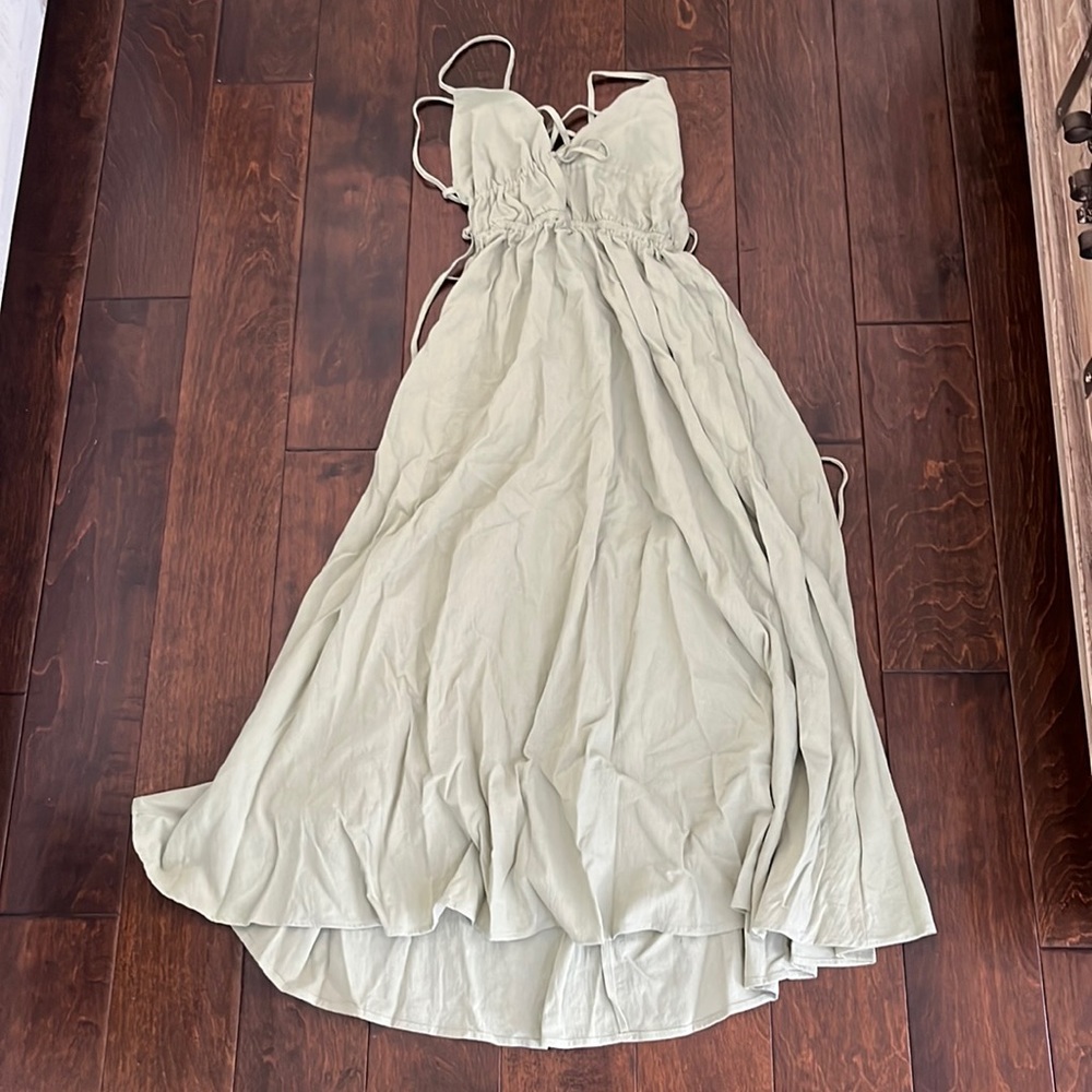 Light green Maxi dress